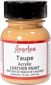 Angelus Acrylic Leather Paint, 1 Fl Oz (Pack of 1), Taupe