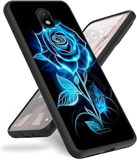 Case for Nokia C100,for Nokia C100 Phone Case,Slim Anti-Scratch Shockproof Durable Black Silicone Protective Cover Case for Nokia C100 N152DL,Glitter Roses Flower