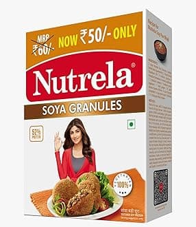 NUTRELA Soya Granules 200 G - Soya, Box