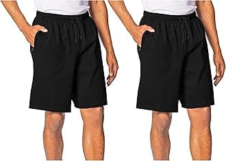 Buy That TrendzMens One Side Zipped Pockets Shorts | Men's Cotton Shorts | Shorts for Mens | Mens Shorts Combo Pack of 2