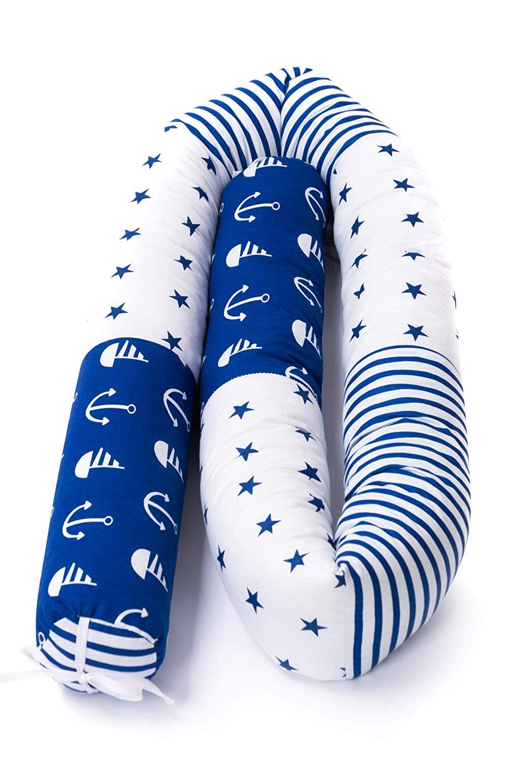 Amilian® Bed Snake Cot Bumper, Snake Bed Roll, 210 cm, BOA18