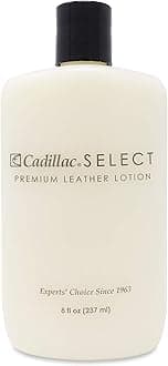 Cadillac Select Leather Lotion Cleaner and Conditioner- For Handbags, Sofas, Jackets, Furniture, Purses, and More