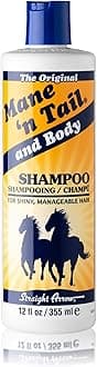 Mane 'n Tail & Body Shampoo for Shiny & MANAGEABLE Hair 12 oz, White (MNT543216)