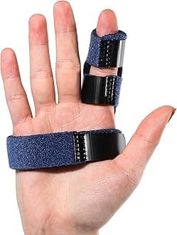 Sumifun Trigger Finger Splint for Right and Left Hand, Mallet Finger Brace for Index Middle Ring Pinky, for Straightening Dislocated Fingers, Releasing Arthritis Pain