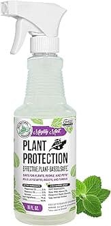 Mighty Mint Peppermint Oil Plant Protection Spray – Insect & Pest Control for Gnats, Spider Mites & Aphids – Plant-Based, Easy-to-Use - 16 oz