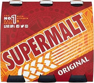 Supermalt Original Bottles,330 ml (Pack of 6)
