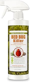 Bed Bug Killer Spray 16 Oz, Green + Non-toxic, 100% Kill + Extended Protection