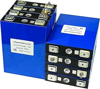 3.2V 100AH Lifepo4 Battery Grade A RV 16 PCS 100AH Battery Pack RV And Solar Energy Storage System Suitable for Disaster reconstruction,RV,solar,marine,Land,off-grid (16)