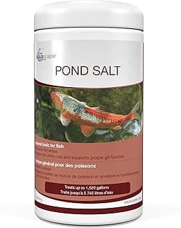 Aquascape 99416 Pond Salt Treatment for Pond and Garden Water Features, 2-Pound Bulk, White