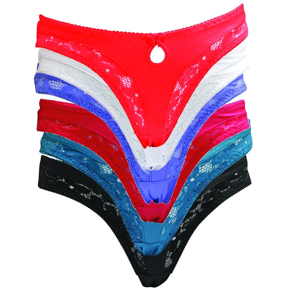 12-Pack Panties (15 Styles)