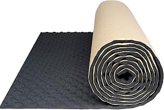 uxcell Car Studio Sound Acoustic Absorption Heatproof Wave Foam Deadener Mat 78.7"x39.4" 21.5sqft