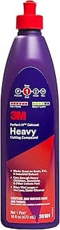 3M Perfect-It Gelcoat Heavy Cutting Compound, 36101, 1 Pint, Fiberglass Oxidation Remover for Boats and RVs , Red