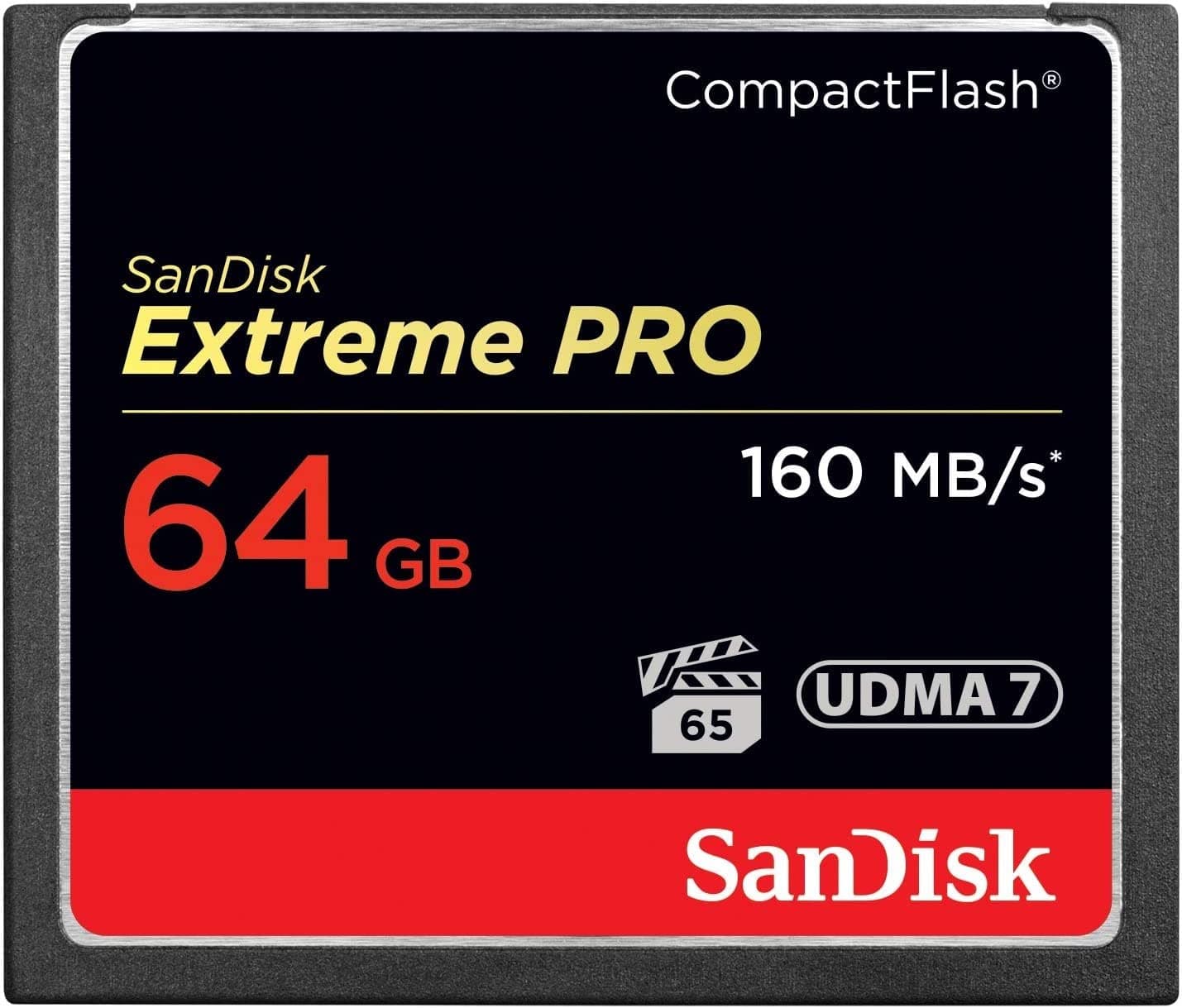 SanDisk Extreme Pro CompactFlash Memory Card 64 GB