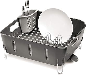 Plastic dishrack, Standard Compact, Grey