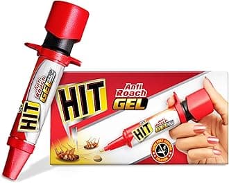 Anti Roach Gel - Cockroach Killer (20g) | Kitchen Safe | Odourless | Fast and Convenient, Pack of 12