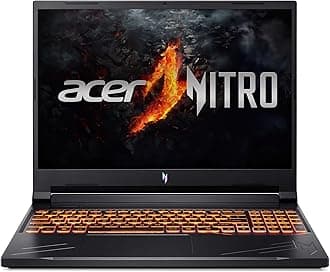 Acer Nitro V Gaming Laptop | AMD Ryzen 7 8845HS Octa-Core AI Capable Processor | NVIDIA GeForce RTX 4060 GPU | 16" WUXGA IPS 165Hz Display | 16GB DDR5 | 1TB Gen 4 SSD | Wi-Fi 6E | ANV16-41-R5J0