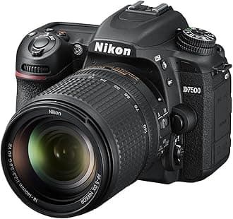 Nikon D7500 20.9MP Digital SLR Camera (Black) with AF-S DX NIKKOR 18-140mm f/3.5-5.6G ED VR Lens