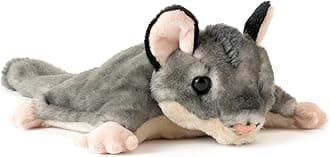 The Petting Zoo Sugar Glider Stuffed Animal Plushie, Gifts for Kids, Wild Onez Wildlife Animals, Sugar Glider Plush Toy 9 inches