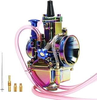 Carburetor Motorcycle Colorful Rainbow 4T Universal Refitting Parts Racing for 50 100 150 200 250cc DirtBike,24mm