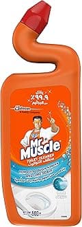 Mr. Muscle 5in1 Marine Liquid Toilet Cleaner, Removes Tough Stains & Limescale, 500ml
