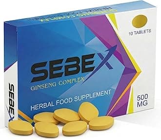 – Gold 500mg Ginseng Tablets for Men | Stronger | Longer | Performance & Endurance Support | Extra Strength Herbal Energy & Stamina Formula | 10 Tablets