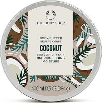 The Body Shop Coconut Body Butter/Coconut Body Butter for Dry Skin Large 400 ml