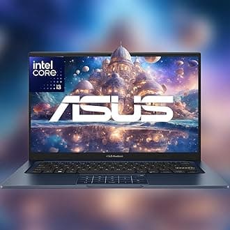 VivoBook Laptop | Intel 13th Generation 6 Core Processor Up to 4.5GHz (Beat i7-1195G7) | 16GB RAM | 512GB PCIe SSD | 14" FHD Display | Bluetooth | HDMI | Thin & Light | Windows 11