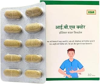 KBIR IBS Tablet for Relief in Irritable Bowel Syndrome,Instant Relief from Abdominal Gases & Bloating | Helps in Stool Consistency | Contains Healing Herbs like Harad & Anardana etc (30 tablets)