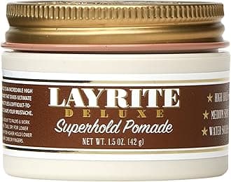 Superhold Pomade 42g | High Hold | Water Soluble | Medium Shine