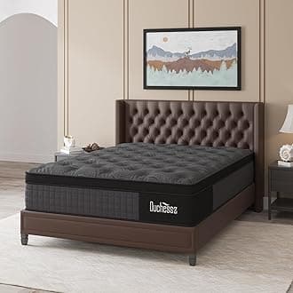 Full Mattress,10 Inch Hybrid Mattress Black with Gel Memory Foam and Individually Pocket Innerspring Euro Top Mattresses Medium Firm for Motion Isolation, Edge Support, 100 Night Trial