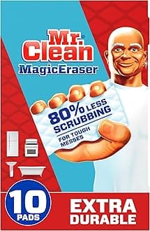 Mr. Clean Magic Eraser, Extra Durable | Multi Purpose Cleaner | 10 Count, Pack of 4