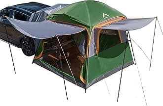 SUV Tent for Camping,Waterproof PU2000mm, Fits 5-8 People,Spacious Double Layer Design, Includes Rainfly & Storage Bag, 8FT L x 8FT W x 7.2FT H | for Camping, Waterproof PU2000mm, Spacious Double Layer Design, Includes Rainfly, Storage Bag