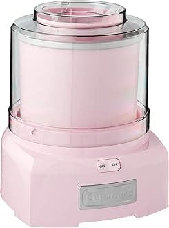 Automatic Frozen Yogurt-Ice Cream & Sorbet Maker (Pink)