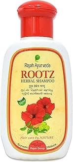Rajah Ayurveda ROOTZ Shampoo 100ml (Pack of 3) – |Royal Ayurvedic Treatment for your Hair with Goodness of Hibiscus, Brahmi, Neem and Shirakakai| Paraben Free|