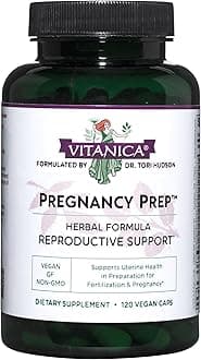 Pregnancy Prep, Reproductive System Support, Vegan, 120 Capsules