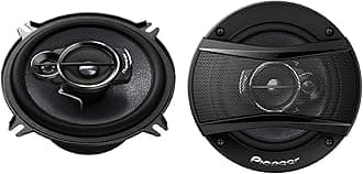 Pioneer TS-576M 5-1/4" 300 Watts Peak Power 3-Way Heat-Resistant Voice Coil Full Range Car Speakers