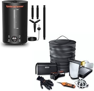Spider Farmer Cost-Effective 9-in-1 Plant Grow Tools Kit and 3-in-1 6L Humidifier Indoor with Timer for Grow Tent