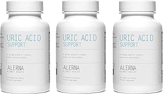 Uric Acid Support - Tart Cherry, Celery Extract, Turmeric, Quercetin - Support Normal Kidney Function - 60 Vegetarian Tablets (Pack of 3)
