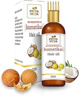 Anti Dandruff Hair Oil/Kumatikai/Citrullus colocynthis oil 100ml