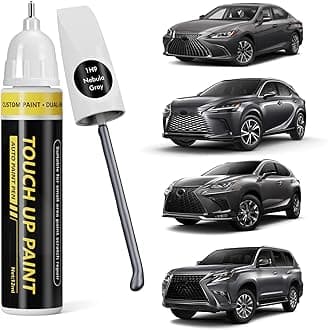 (Nebula Gray (1H9) Car Touch Up Paint for Lexus,Car Paint Scratch Repair Kit,2 in 1 Premium Scratch Remover Pen with Exact Color-Matched