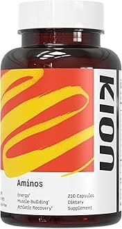 Aminos Essential Amino Acids Capsules | The Building Blocks for Muscle Recovery, Reduced Cravings, Better Cognition, Immunity, and More | 30 Servings