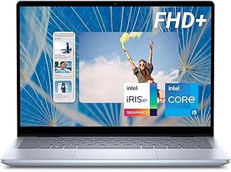 Dell Inspiron 14-7440 2-in-1 Laptop 14-inch FHD+ 60Hz Touch Display, Intel Core i5-1334U, 16GB RAM, 512GB SSD, Intel Iris Xe, Windows 11 Home, Fingerprint Reader, Backlit UK Qwerty Keyboard, Ice Blue