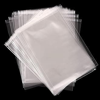 A4 Clear Self-Adhesive Bags 100 Pack, 22X30Cm Self Sealing Cellophane Display Bags/Sealable Bags, Food Safe, Cello Opp For Cookies,Cards,Envelopes,Pictures