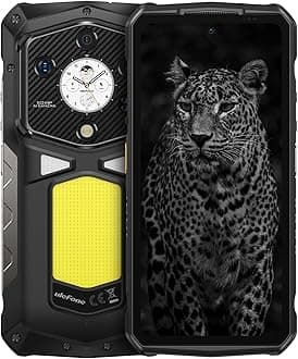 Ulefone Armor 29 Ultra 5G AI Rugged Phone Unlocked, 32GB+1TB/2TB Expansion, Dimensity 9300+ 12-Core, 6.67" AMLOD Dual Screen, 64MP+50MP+50MP Real Camera, 21200mAh/120W, 1000LM LED Light, 8K Video