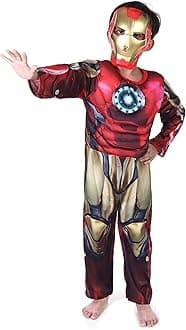 KAVI ECOM Hosiery Superhero Costume For Kids Halloween Dress Fancydress Birthday Gift | Cosplay Bodysuit for Boys and Girls (A1)
