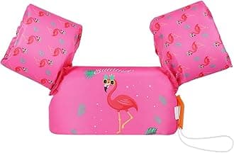 MoKo Swim Arm Band for Kids, Children Swim Vest Cute Cartoon Swimming Wings Pool Floats Sleeve Toddlers Water Device Beach Sports Learning Swim Training Equipment