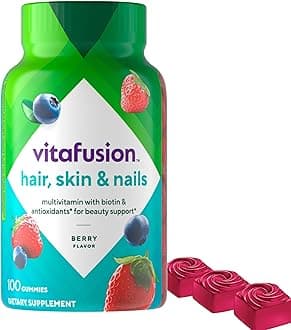 Vitafusion Raspberry Flavor Gummies - 100 Ct