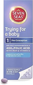 Seven Seas Trying for a Baby, 28 one-a-day pills