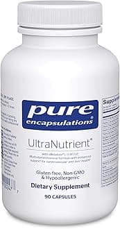 Pure Encapsulations UltraNutrient - Minerals & Multivitamins - Supports Liver & Heart Health* - Supplement for Antioxidants - with Vitamin C, CoQ10 - Non-GMO * Gluten-Free - 90 Capsules