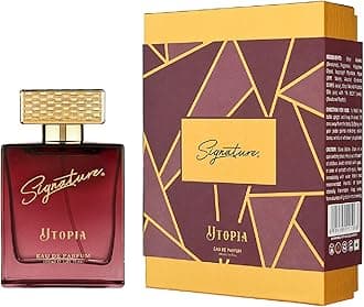 Signature Aura - Utopia Eau de Parfum - 100ml | Long Lasting Fragrance for Women | Floral Musk Scent | Luxurious Everyday Wear Perfume Gift for Her | Perfect for Every Occasion